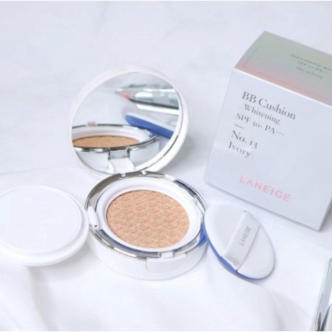 [trả giá 470k] Phấn nước Laneige BB Cushion (Pore Control, Whitening, Anti aging) J831