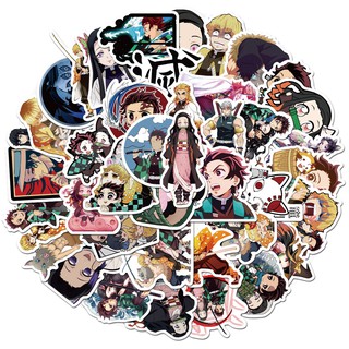 Sticker / Hình dán anime Kimetsu No yaiba(Combo 10-50 sticker, random)