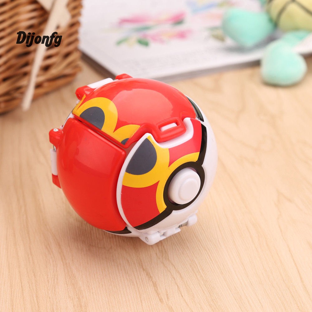 Bộ 4 đồ chơi bóng Pokeball mini dàn trận sáng tạo cho trẻ em