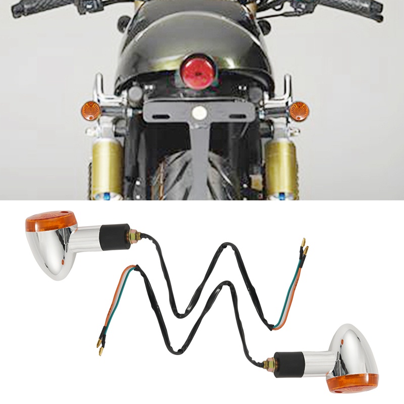 Đèn xi nhan trước sau chuyên dụng cho xe mô tô Honda Harley Kawasaki Suzuki Yamaha