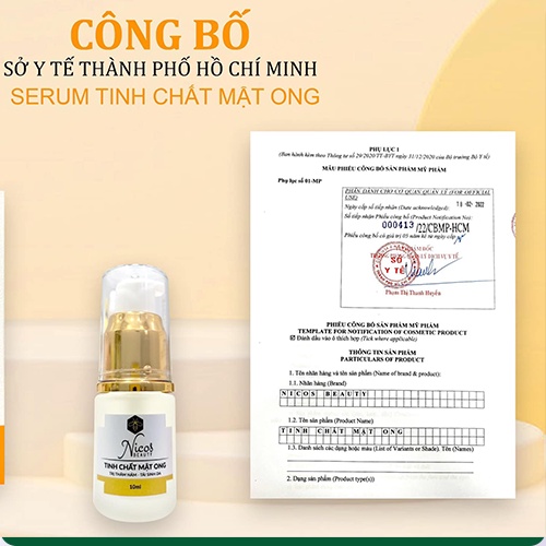 Serum Tinh Chất Mật Ong Thanh Nhi Nicos