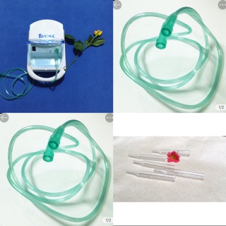 Combo máy hút mụn Bayoka dây xanh kèm (5 ống hút + 2 dây xanh)