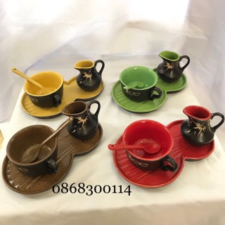 Bộ tách cafe y hình