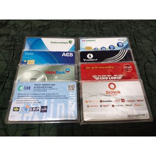 Vỏ bọc thẻ căn cước, GPLX, thẻ ATM