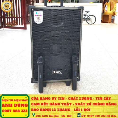 LOA KÉO GIÁ RẺ BASS 30 - AZPRO AZ 12 - CHỐNG HÚ HIỆU QUẢ, BASS SIÊU TRẦM, SIÊU TREBLE