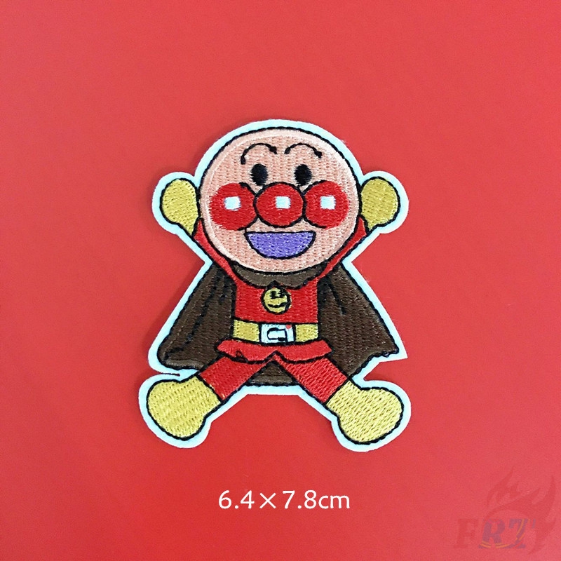 ☸ Cartoon：Anpanman Patch ☸ 1Pc Cartoon Diy Sew On Iron On Patch