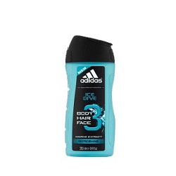 Sữa tắm gội rữa mặt  Adidas 3in1 dành cho nam nữ 400m