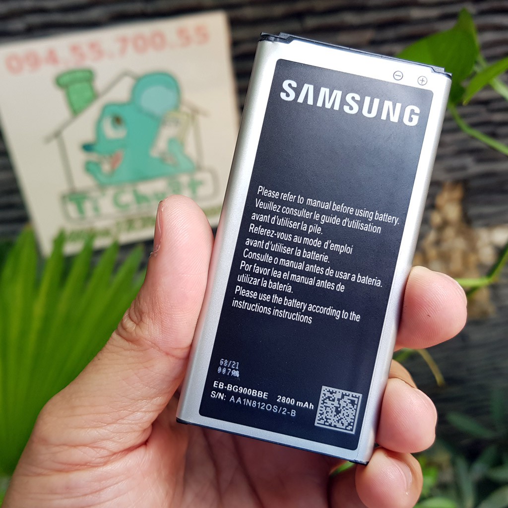 [Ảnh Thật] Pin Samsung S5 EB- BG900BBE 2800mAh Loại 1