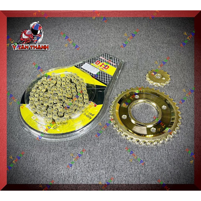Nhông sên đĩa DID vàng  future 125 MS492
