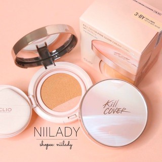 PHẤN NƯỚC CLIO KILL COVER GLOW CUSHION SPF50+ PA+++( tặng lõi)