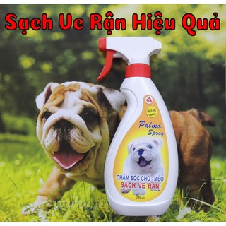 Xịt ve rận Palma Pray 300ml dành cho chó mèo