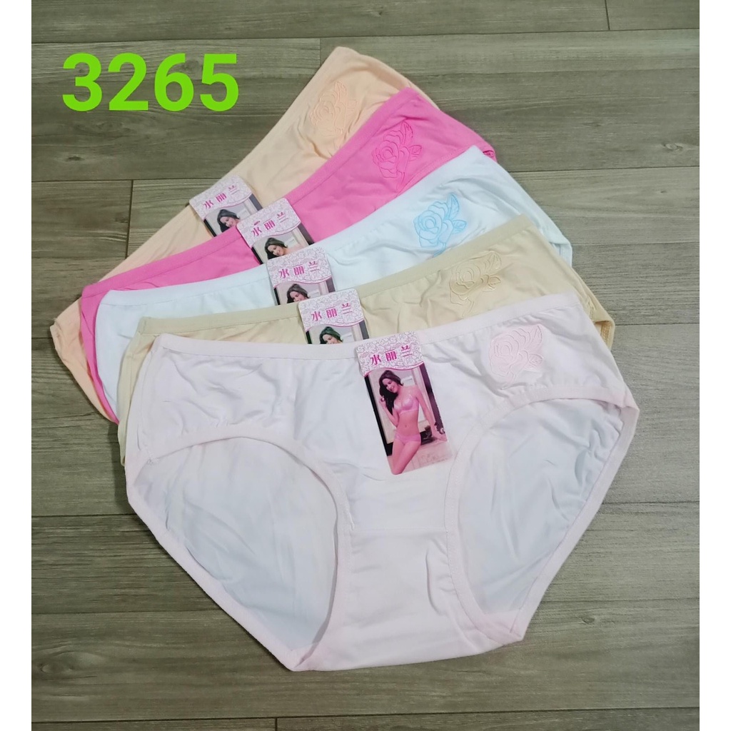 Sét 05 Quần lót nữ cotton 3265, thích hợp cho người dưới 60kg