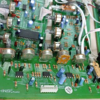 Combo dàn pre ampli đầy đủ dây kết nối