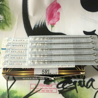Kim xăm nét 5rl.hộp 50kim