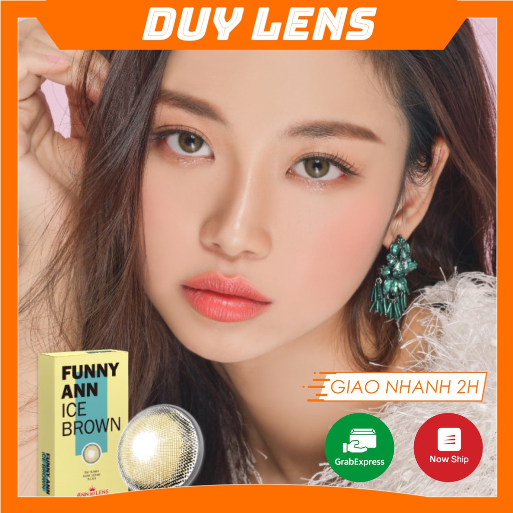 Kính áp tròng nội địa Hàn Ann365 - Lens cận độ ẩm cao hạn 1 tháng