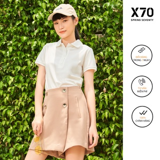 Quần Short Kiểu Dáng Giả Váy Thiết Kế Đính Nút Thời Trang X70 - 04500016