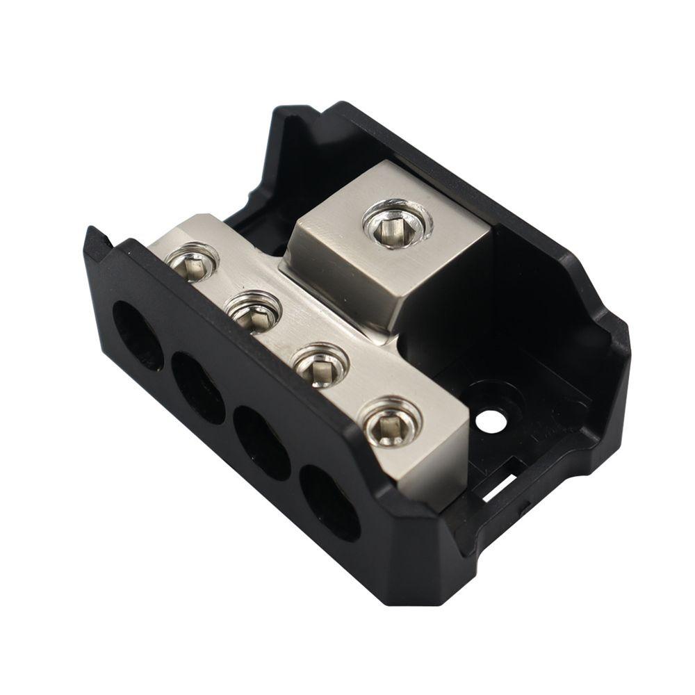 Khối Phân Phối Nguồn LAYOR1 1x 0GA IN 4x 4GA Cho Xe Hơi