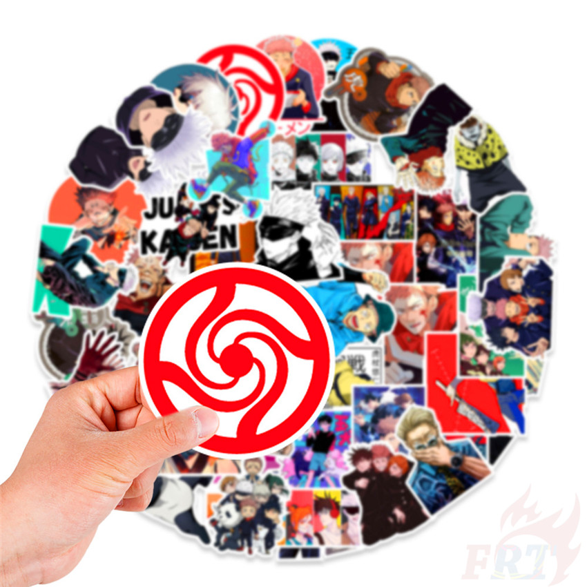❉ Jujutsu Kaisen - Series 07 Anime Yuji Itadori Stickers ❉ 50Pcs/Set Waterproof DIY Fashion Decals Doodle Stickers