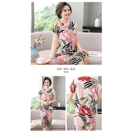 Sét đồ bộ trung niên nữ,bộ mặc nhà cho mẹ bộ đồ tôn lanh quảng châu cao cấp