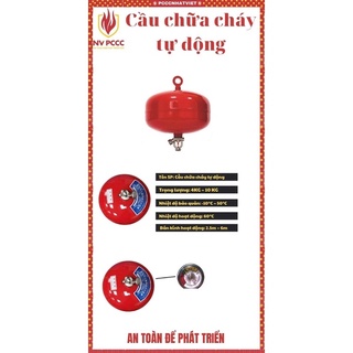 CẦU CHỮA CHÁY TỰ ĐỘNG ABC  4KG LÀ CẦU TREO CHỮA CHÁY CÓ THỂ DẬP LỬA TỨC THÌ