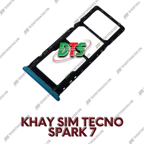 Khay sim Tecno spark 7 / spark 7T đủ màu