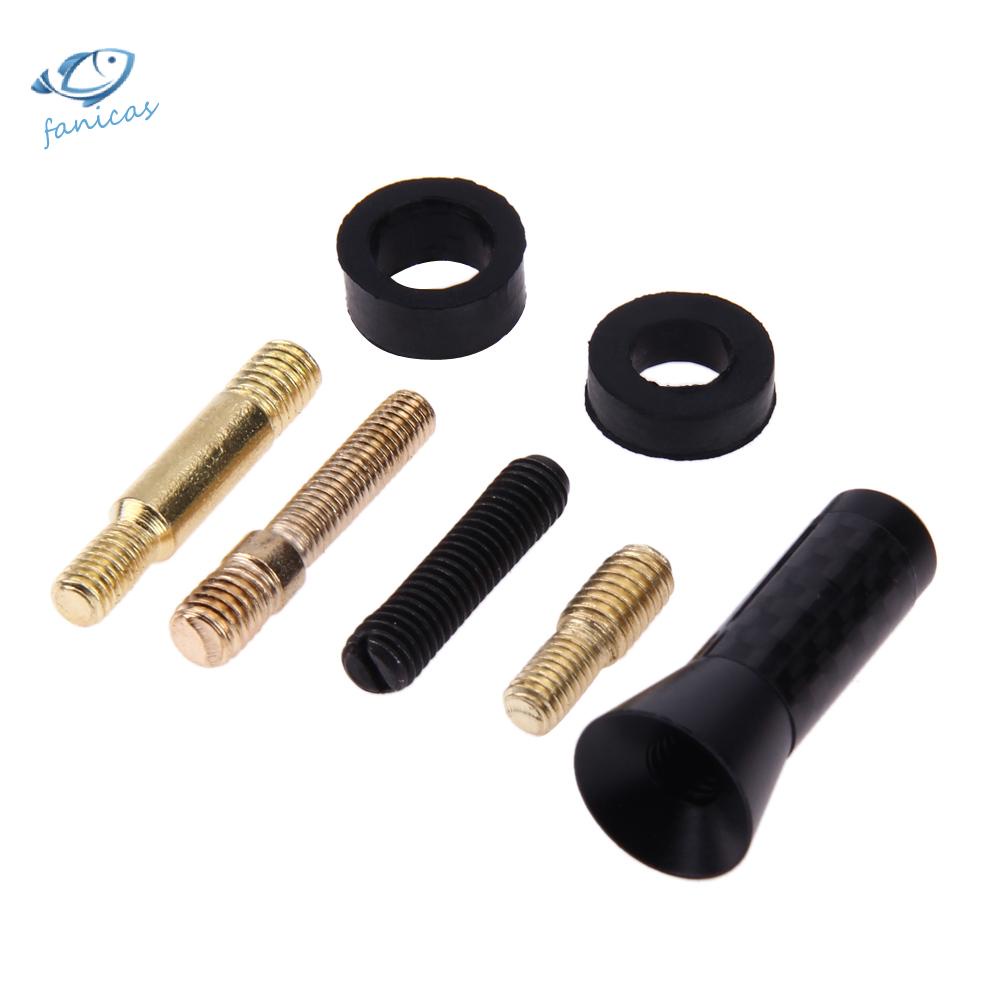 Ăng Ten Radio FM Ficas 3.5cm Sợi Carbon Ngắn Gắn Trần Xe Hơi