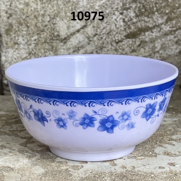 Chén cơm nhựa melamine màu trắng, xanh, vàng và hoa văn đủ loại nhựa phíp an toàn, lâu phai màu của gia dụng Du Thủy