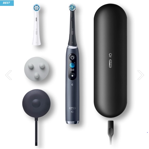 Bàn chải đánh răng Oral B iO9 Electric Toothbrush Black Onyx (Tặng hai bàn chải refill)