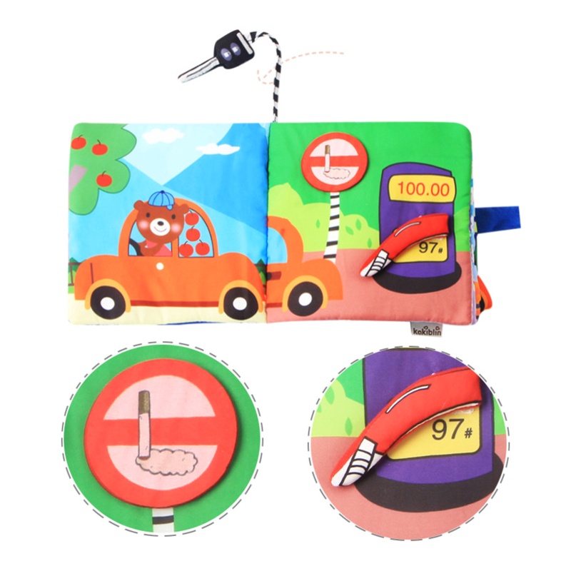 Sách Vải Hỗ Trợ Dạy Học Theo Phương Pháp Montessori Cho Bé