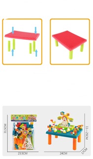 BÀN LẮP GHÉP LOGO ( mini ) 29/26pcs CHO BÉ