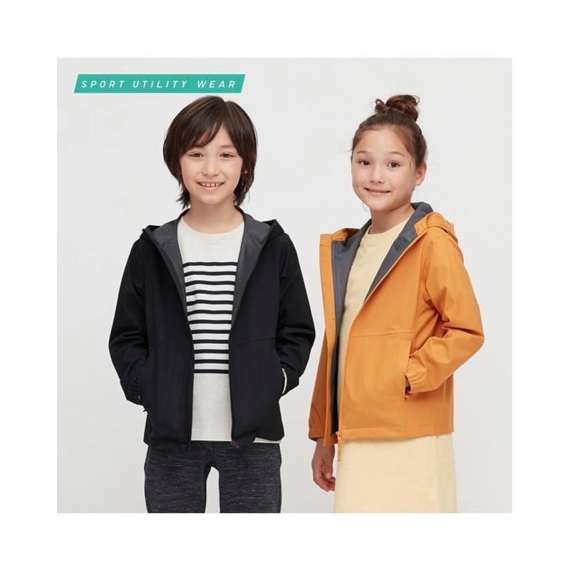 Áo blocktech kid Uniqlo