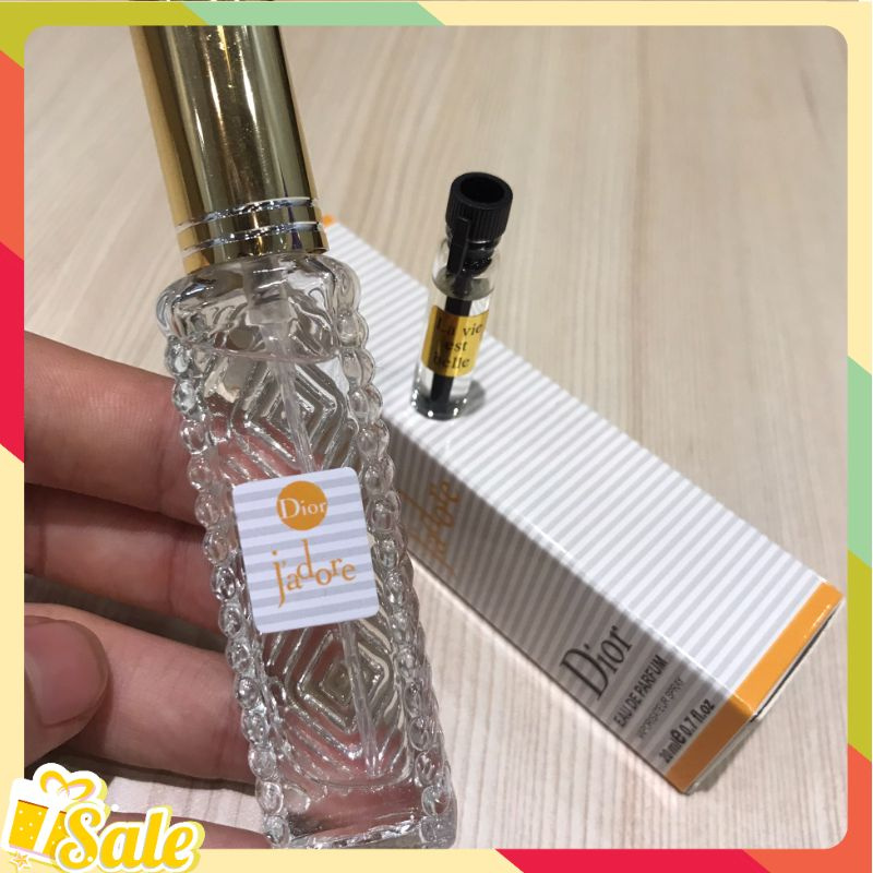 Nước Hoa mini, Nước Hoa Nữ Jadore EDP 20ml 6D Hương Thơm Sang Trọng, Thơm Lâu 12h J'adore | Thế Giới Skin Care