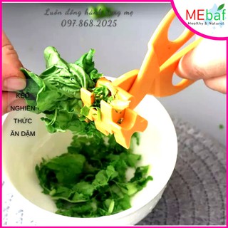 Kéo Nghiền Thức Ăn ,Đồ Ăn Dặm Cho Bé MEbaf