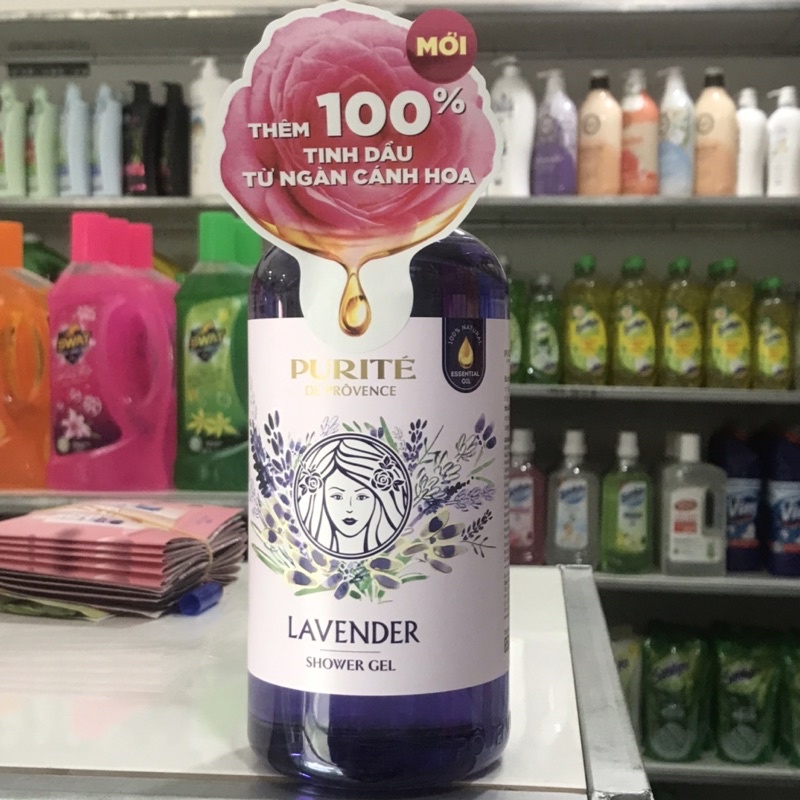 Sữa Tắm Thiên Nhiên Purité 850ml