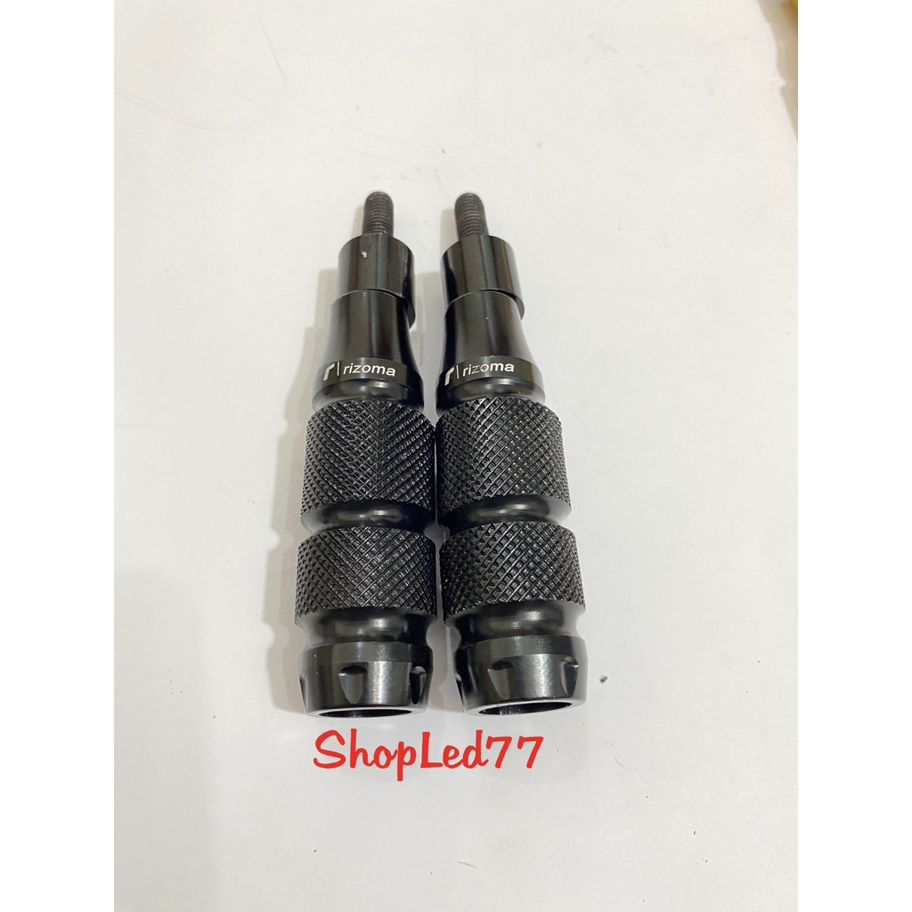 [ Giá 1 cặp ] Gù chống đổ kiêm gác chân sau CNC K9