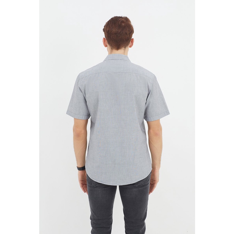 Áo sơ mi tay ngắn , thời thượng, lịch lãm, chỉn chu John Henry - WS21SS57C-SC