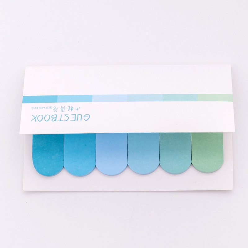 Giấy ghi chú label marker pastel LIZAMO dụng cụ văn phòng phẩm, giấy note 120 tờ 65*18mm GN159