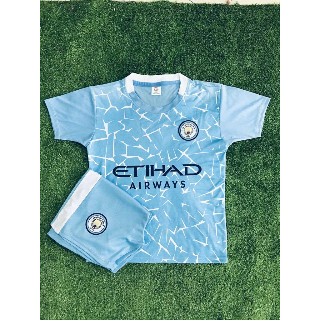 Quần Áo  Trẻ Em Câu Lạc Bộ Man City 2020