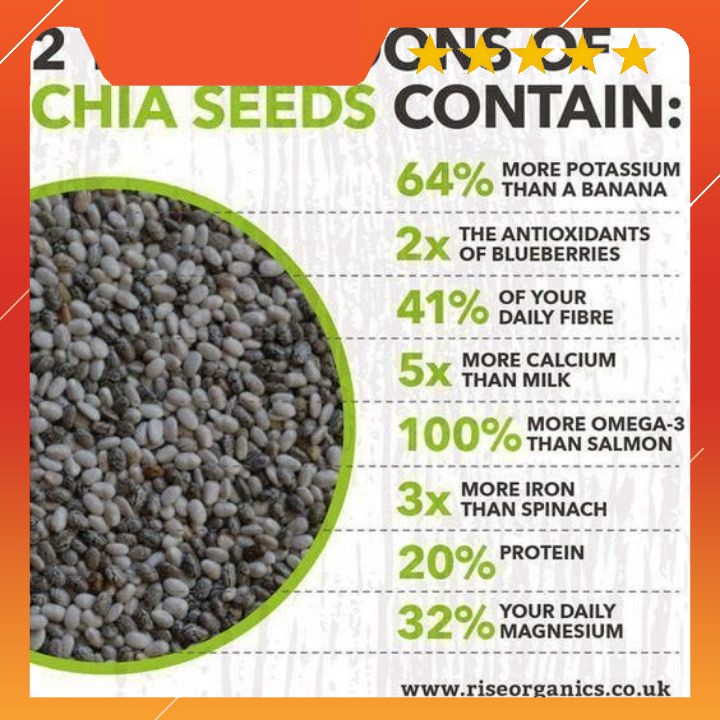 Hạt chia úc Seeds tím Absotute Organic 1kg giúp giảm cân, hữu cơ tốt cho phụ nữ có thai và cho bé ăn dặm DATE 2022