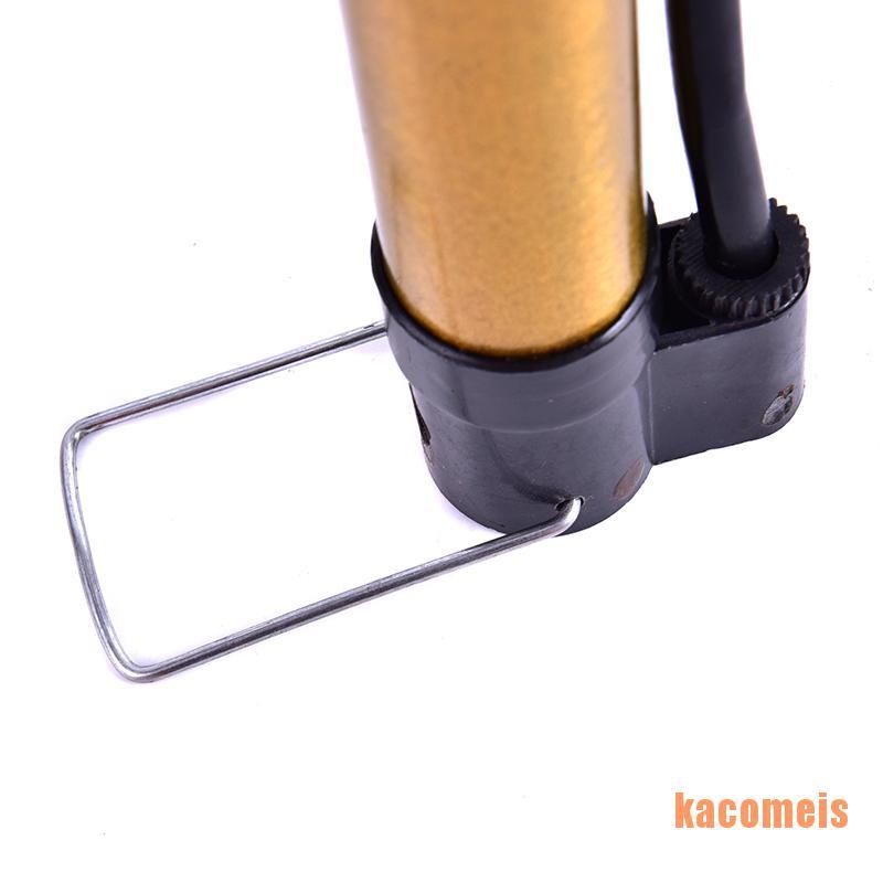 Ống Bơm Xe Đạp Áp Suất Cao Mini Bằng Kim Loại