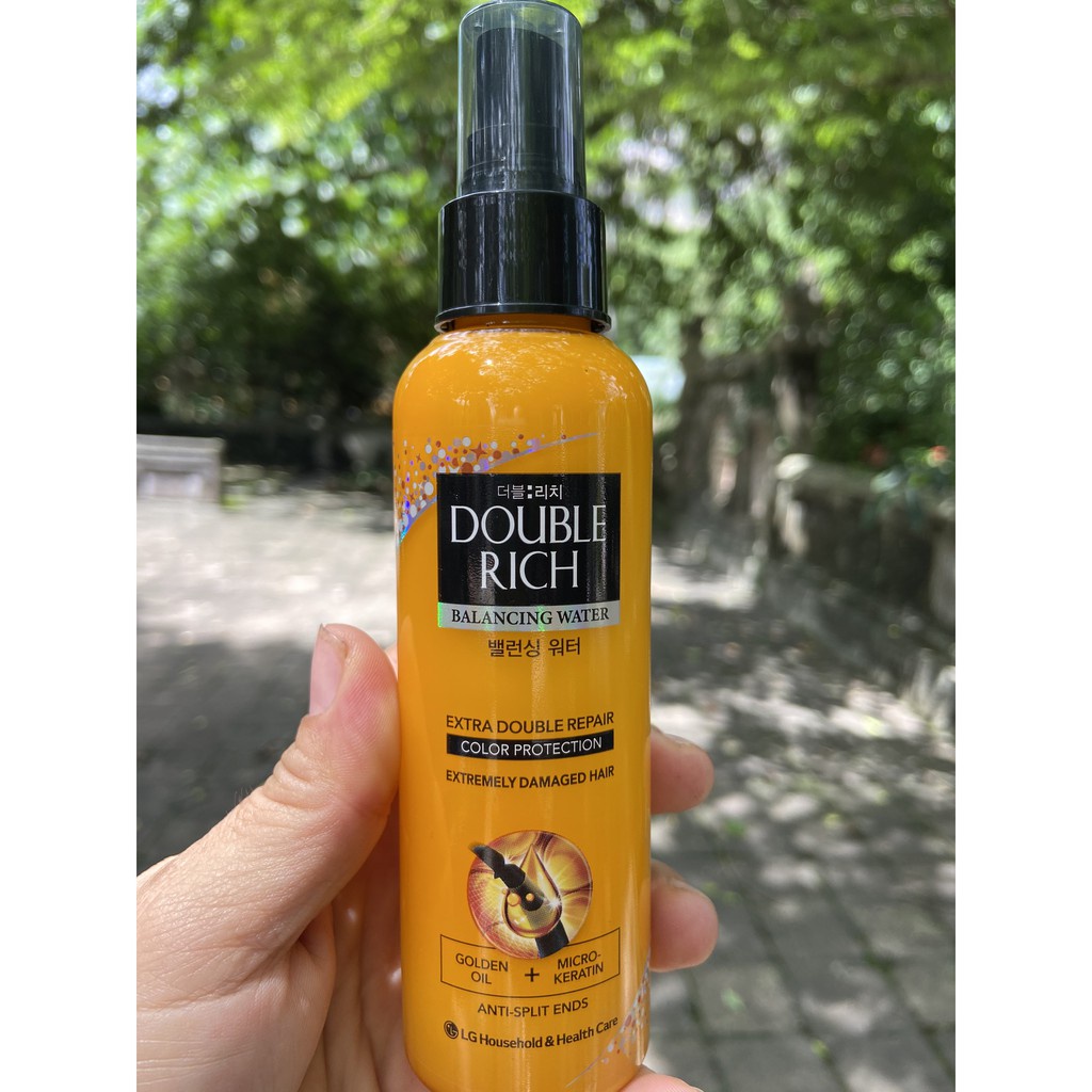 Xịt Dưỡng Tóc Double Rich 250ml Chăm Sóc Tóc Khô Và Hư Tổn