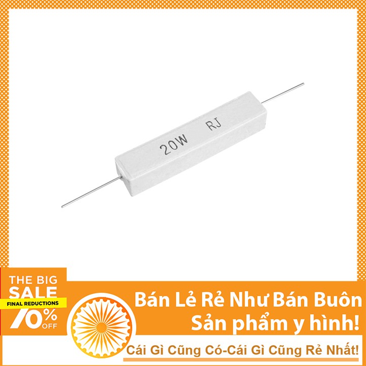 Trở Sứ 20W ( Trở Công Suất ) Giá Rẻ