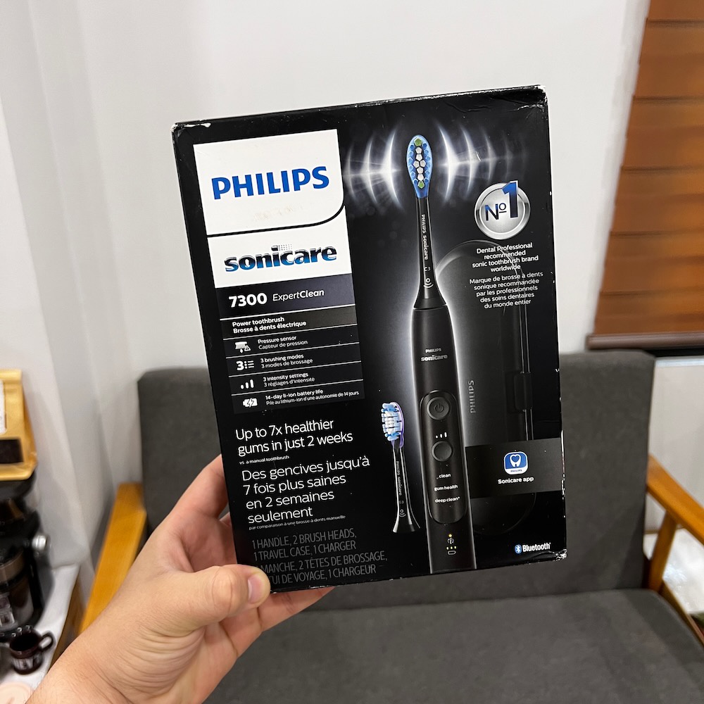 Bàn chải điện Philips Sonicare ExpertClean 7300 Chính hãng - Bảo hành 2 năm