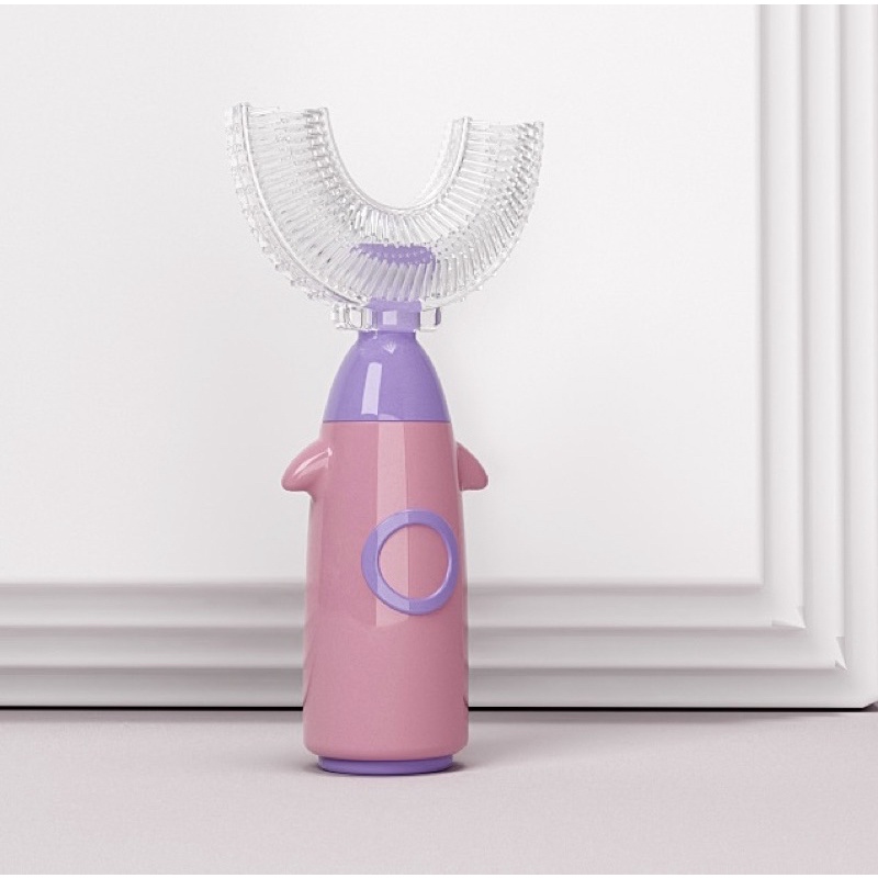 Bàn chải đánh răng cho bé chữ U silicon 1 - 8 tuổi loại đẹp