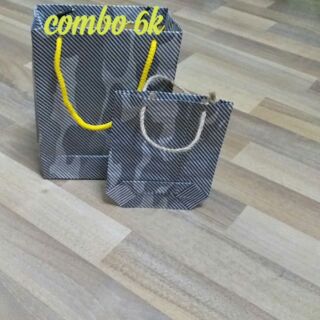 Combo 6k 2 túi 15 x 20 x 7.5 cm và 12 x 14 cm