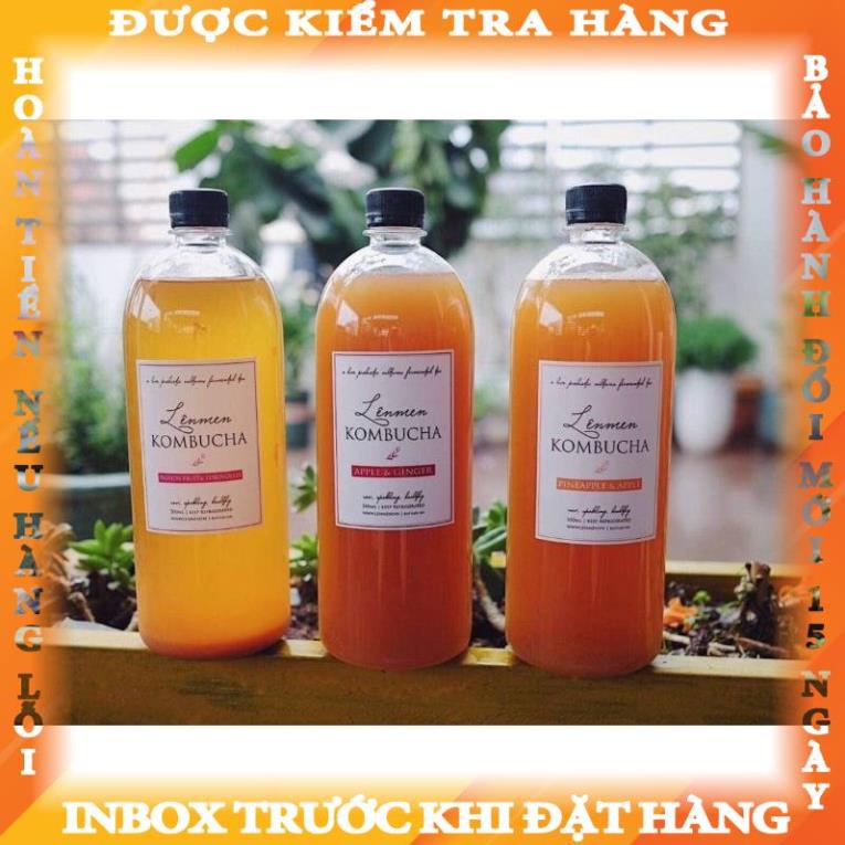 Combo 10 chai nhựa 1 lít trong suốt dày dặn duyenket