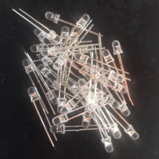 Combo 30 bóng đèn led siêu sáng 3mm các màu