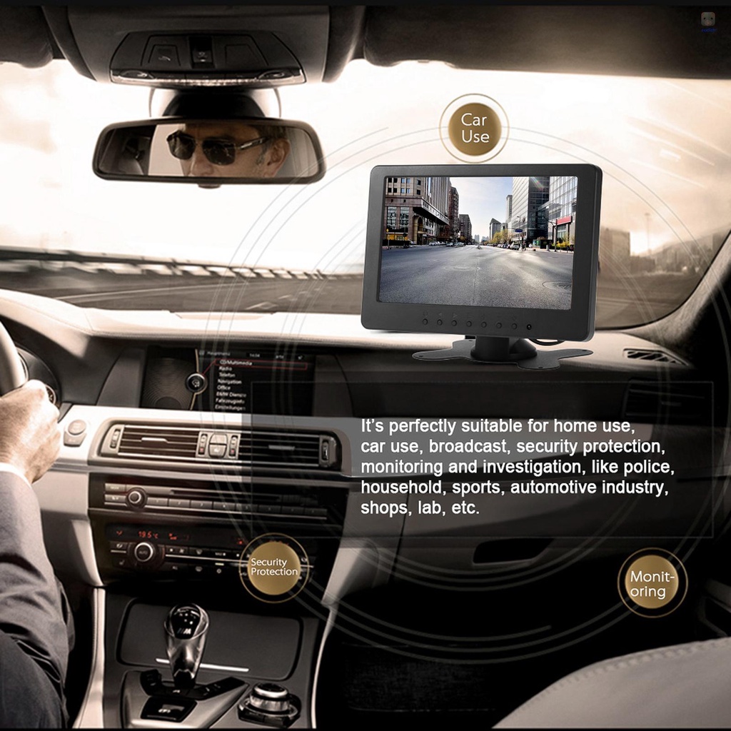 Màn hình LCD S701 7 inch TFT 16:9 1024 * 600 BNC AV cho PC an ninh VCD DVD