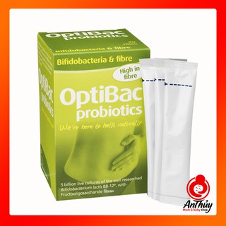 Men vi sinh Optibac táo bón màu xanh lá Optibac Probiotics for maintaining regularity 30 gói