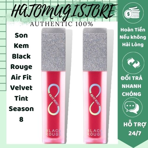 Son black rouge a12 / Son Kem lỳ Black Rouge Air Fit Velvet Tint Ver 8 (son 3ce )